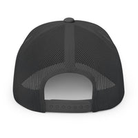Serve The King Embroidered Shield & Crown Snapback Trucker Hat