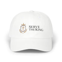 Serve The King Cap - Embroidered Crest Baseball Hat