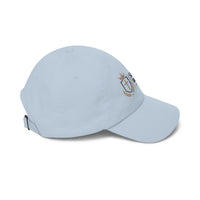 Serve The King Embroidered Cap — Christian Shield Crest Hat