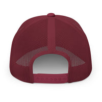 Serve The King Embroidered Shield & Crown Snapback Trucker Hat
