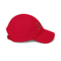 Serve The King Embroidered Cap — Christian Shield Crest Hat