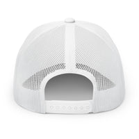 Serve The King Embroidered Shield & Crown Snapback Trucker Hat