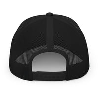 Serve The King Embroidered Shield & Crown Snapback Trucker Hat