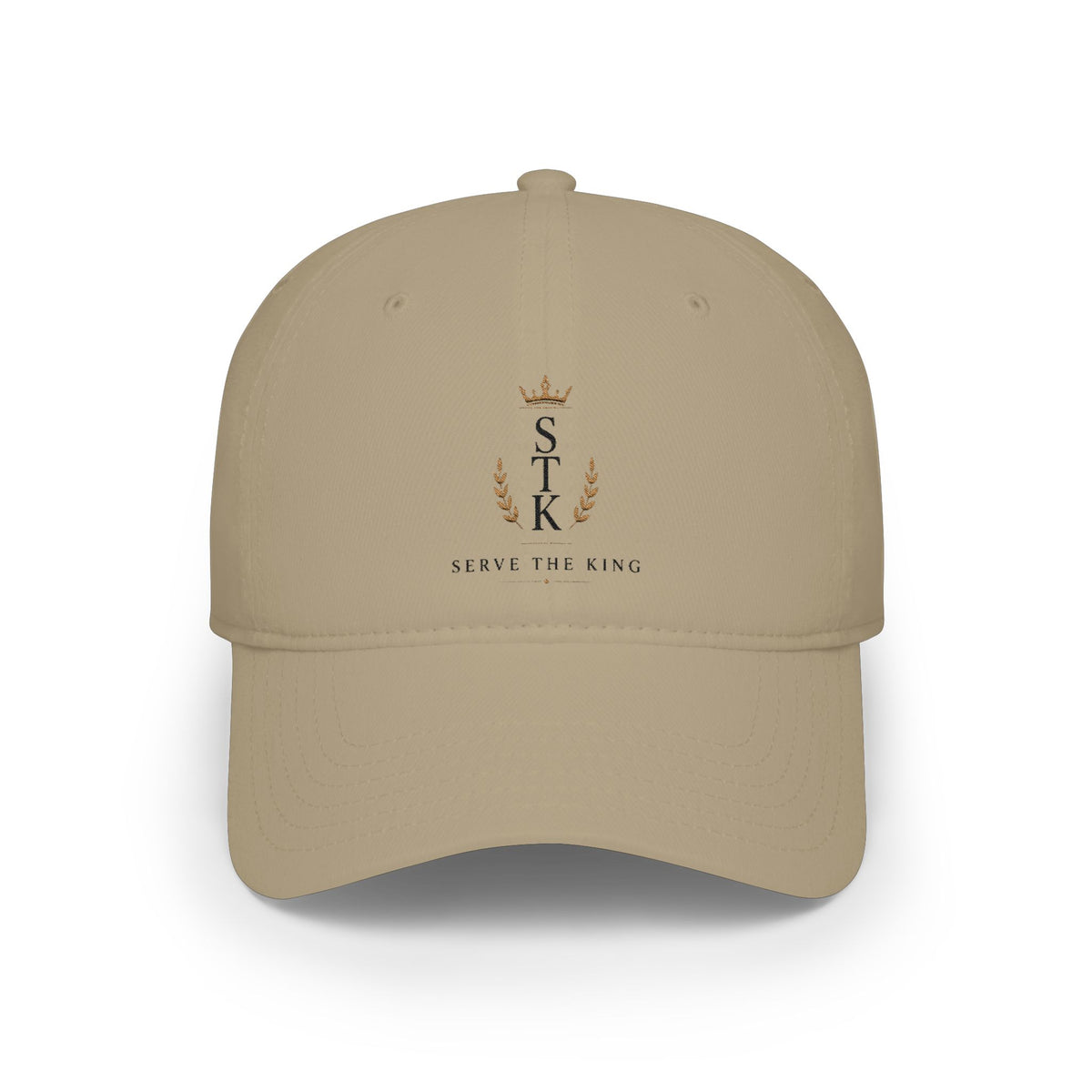 Serve The King (STK) Embroidered Low-Profile Baseball Cap