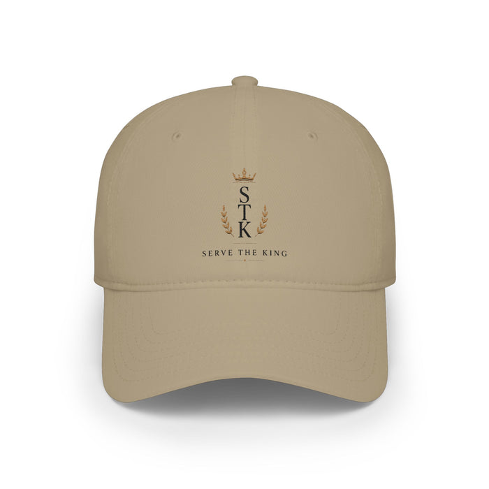Serve The King (STK) Embroidered Low-Profile Baseball Cap
